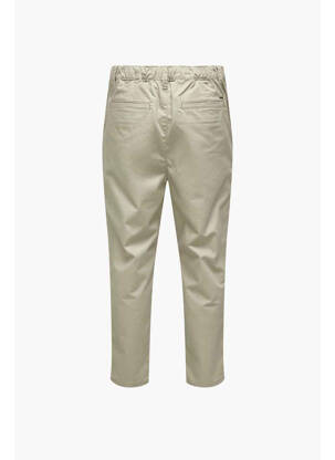 Pantalon chino taupe ONLY&SONS homme