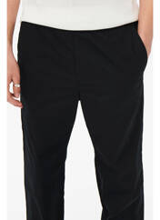 Pantalon chino noir ONLY&SONS pour homme seconde vue