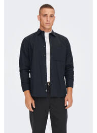 Chemise manches longues bleu ONLY&SONS homme