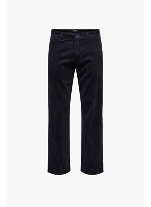 Pantalon droit bleu ONLY&SONS homme