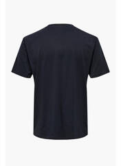 T-shirt bleu ONLY&SONS pour homme seconde vue