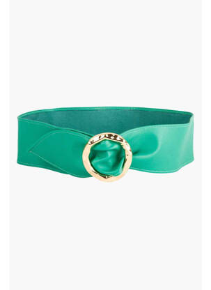 Ceinture vert MORGAN femme