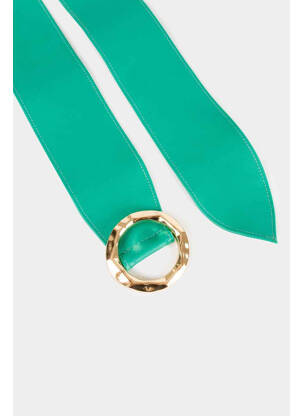 Ceinture vert MORGAN femme