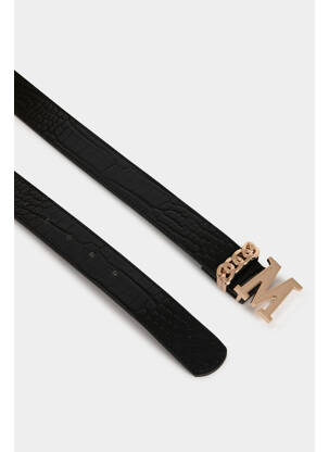 Ceinture noir MORGAN femme