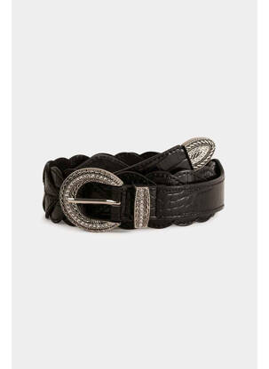 Ceinture noir MORGAN femme
