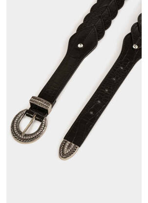 Ceinture noir MORGAN femme