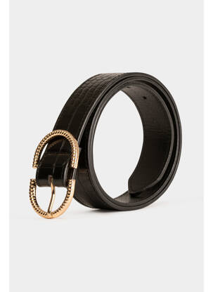 Ceinture noir MORGAN femme
