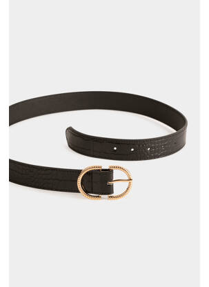 Ceinture noir MORGAN femme
