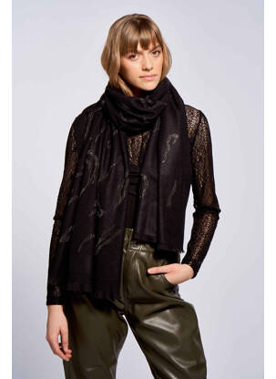 Foulard noir MORGAN femme
