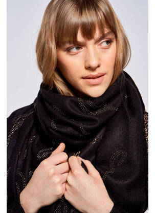 Foulard noir MORGAN femme