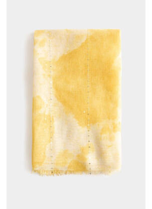 Foulard jaune MORGAN femme