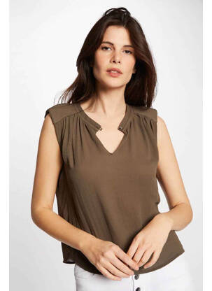 Chemisier vert MORGAN pour femme