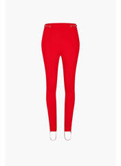 Legging rouge MORGAN pour femme seconde vue