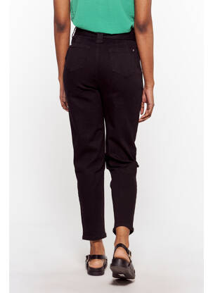 Jeans coupe slim noir MORGAN femme