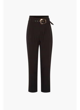 Pantalon droit noir MORGAN femme