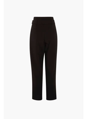 Pantalon droit noir MORGAN femme