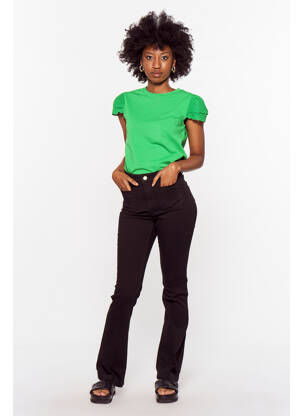 Jeans bootcut noir MORGAN femme