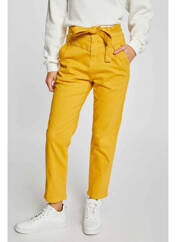 Pantalon 7/8 jaune MORGAN pour femme seconde vue