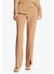 Pantalon chino marron MORGAN pour femme seconde vue