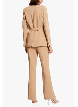 Pantalon chino marron MORGAN femme
