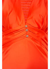 Robe longue rouge MORGAN pour femme seconde vue