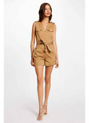 Combishort marron MORGAN pour femme seconde vue