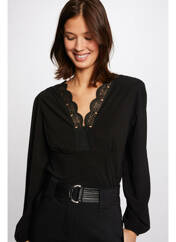 Top noir MORGAN pour femme seconde vue