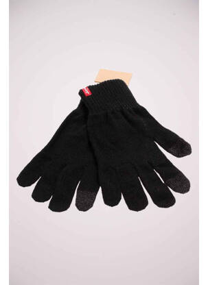 Gants noir LEVIS homme