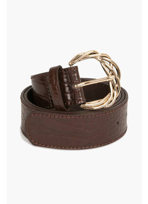 Ceinture marron MORGAN femme