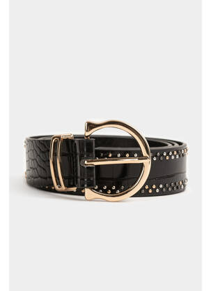 Ceinture noir MORGAN femme