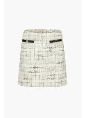 Jupe courte blanc MORGAN pour femme seconde vue
