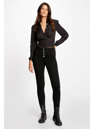 Chemisier noir MORGAN femme