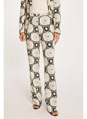Pantalon droit blanc MORGAN femme