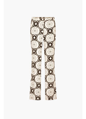 Pantalon droit blanc MORGAN femme