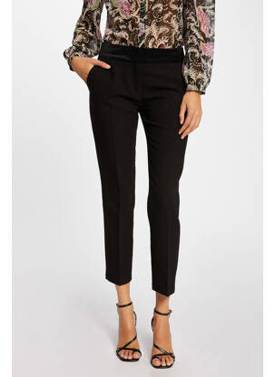 Pantalon chino noir MORGAN femme