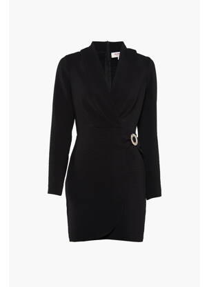 Robe mi-longue noir MORGAN femme