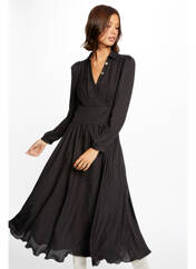 Robe longue noir MORGAN pour femme seconde vue