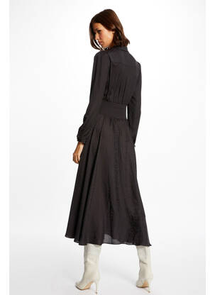 Robe longue noir MORGAN femme