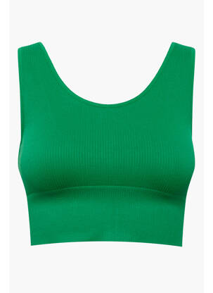 Crop top vert THE JOGG CONCEPT femme