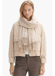 Echarpe beige OPUS femme