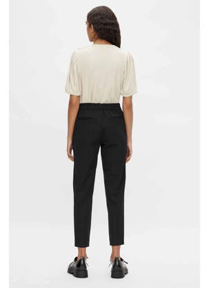 Jeans coupe large noir OBJECT femme