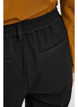 Jeans coupe large noir OBJECT femme