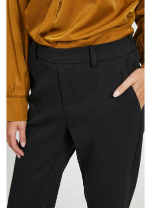 Jeans coupe large noir OBJECT femme