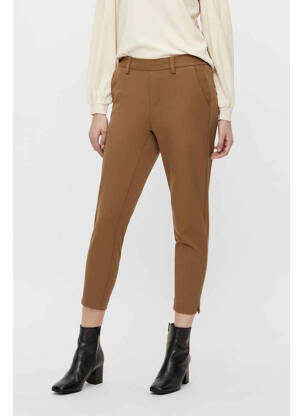 Pantalon chino marron OBJECT femme