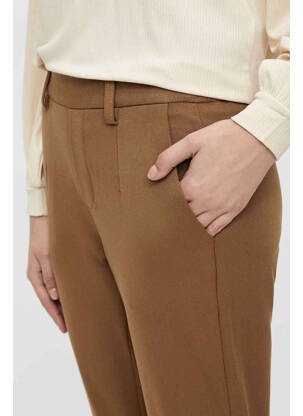 Pantalon chino marron OBJECT femme