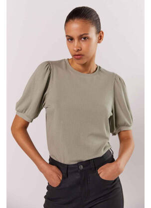 Top vert OBJECT femme