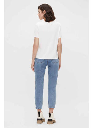 Jeans coupe droite bleu OBJECT femme