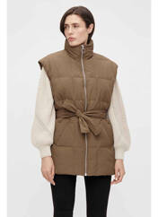 Doudoune marron OBJECT pour femme seconde vue