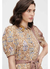 Ensemble robe marron OBJECT pour femme seconde vue