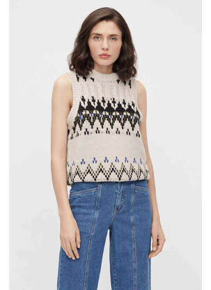 Débardeur gris OBJECT pour femme